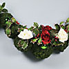Christmas Roses Swag