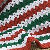 Christmas Striped Throw