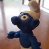 Clay Smurf Figurine