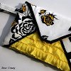 Ruffled Envelope Clutch