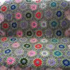 Colorful Bee Hive Afghan
