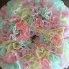Colorful Coffee Filter Wreath