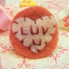Conversation Heart Felt Ring