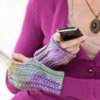 Cozy Knit Watercolor Wristers