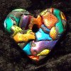 Colorful Heart Pendant