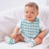Crochet Booties and Baby Bib