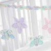 Crochet Butterfly and Flower Mobile