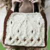 Crochet Cable Purse