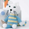 Crochet Cat and Mouse Toy