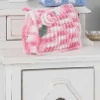 Crochet Rose Cosmetics Case