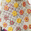 Crochet Floral Shawl