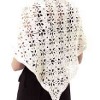 Crochet Flower Lace Shawl