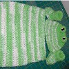 Frog Crochet Cocoon Set