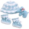 Crochet Hat and Booties Set for Baby
