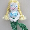 Crochet Mermaid Ornament