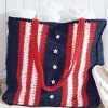 Crochet Stars and Stripes Bag