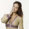 Crochet Stripe Tunic