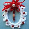 Crochet Wreath Ornament