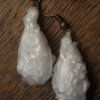 Crocheted Tear Drop Earrings