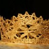 Gold Lace Crown