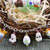 Crystal Easter Charm Bracelet