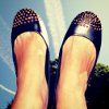 DIY Studded Flats