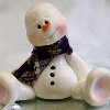 Polymer Clay Snowman