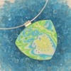 Dazzling Mokume Gane Pendant
