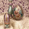 Dazzling Painted Wood Easter Eggs