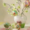 Floral Decoupage Easter Eggs