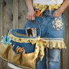 Denim Apron and Basket for Mom