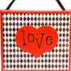 Diamond Love Wall Hanging