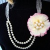 Dollar Store Flower Necklace