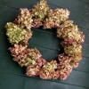 Dried Hydrangea Wreath