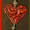 Earthenware Heart Pendant