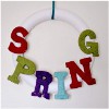 Easiest Yarn Wrapped Spring Wreath