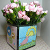 Easily Embellished Glass Vase
