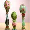 Easter Egg Candlesticks