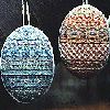 Easter Egg CrossStitch Ornaments