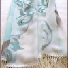 Elegant Sheer Painted Wrap