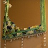Embellished Antique Mirror