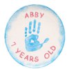 Fathers Day Handprint Plate