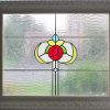 Faux Stained Glass Window