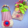 Cardboard Tube Party Favor Pouches