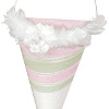 Feather Flower Wedding Cone