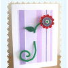 Felt Flower Card