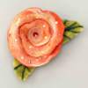 Felt Rose Pin Brooch Floral Jewelry