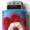 Felted Flower Cell Phone Case