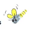 Finger Print Bees