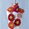 Flower Motif Scarf